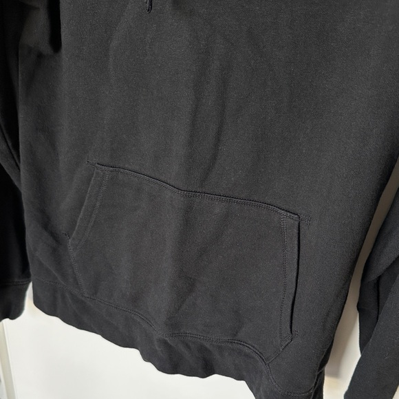 The North Face Black Hoodie with Gold Logo - Picture 4 of 6